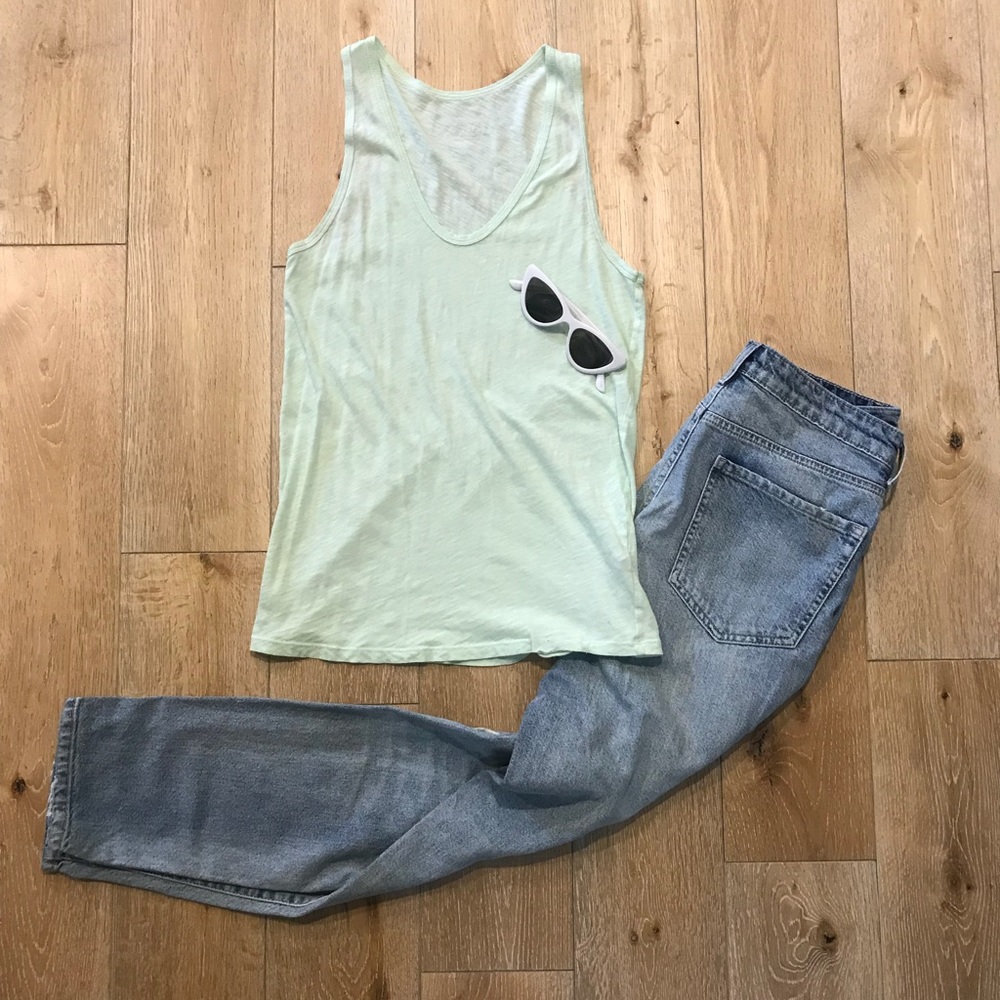 Seafoam Green Tank